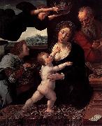 Bernard van orley Holy Family oil